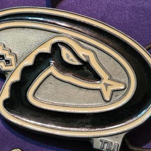 Diamondbacks belt buckle